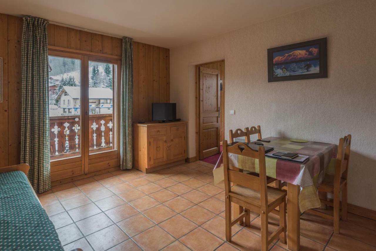 Appartement T2 Les Houches Pied Des Pistes Dış mekan fotoğraf